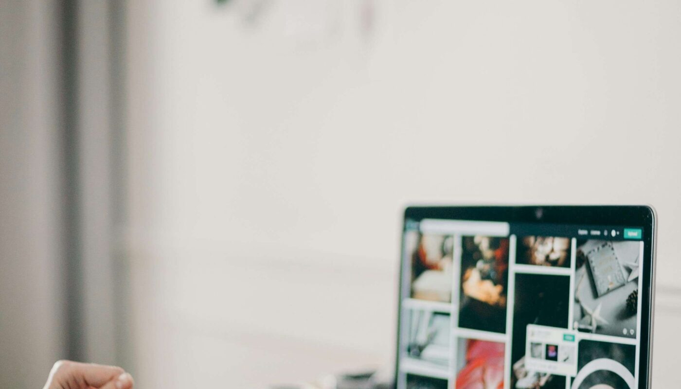 User editing a marketing video using Canva AI subtitle and animation tools