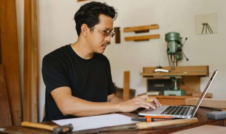 Designer analyzing AI behavior prediction heatmap for UX