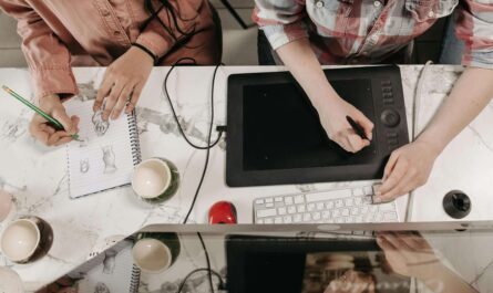 Remote UI/UX design team collaborating over AI tools on video call