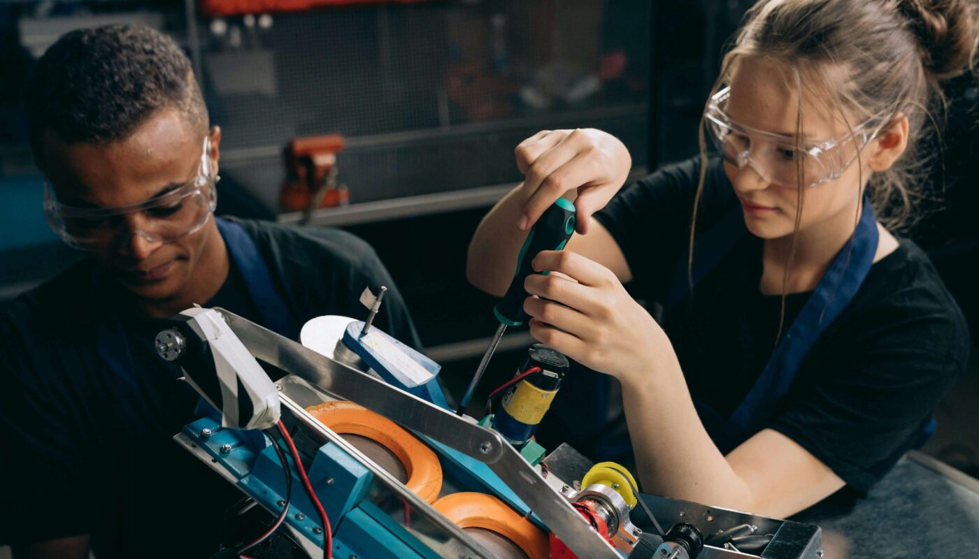 Product designer using the best AI tool to create engaging infographics for product presentations.