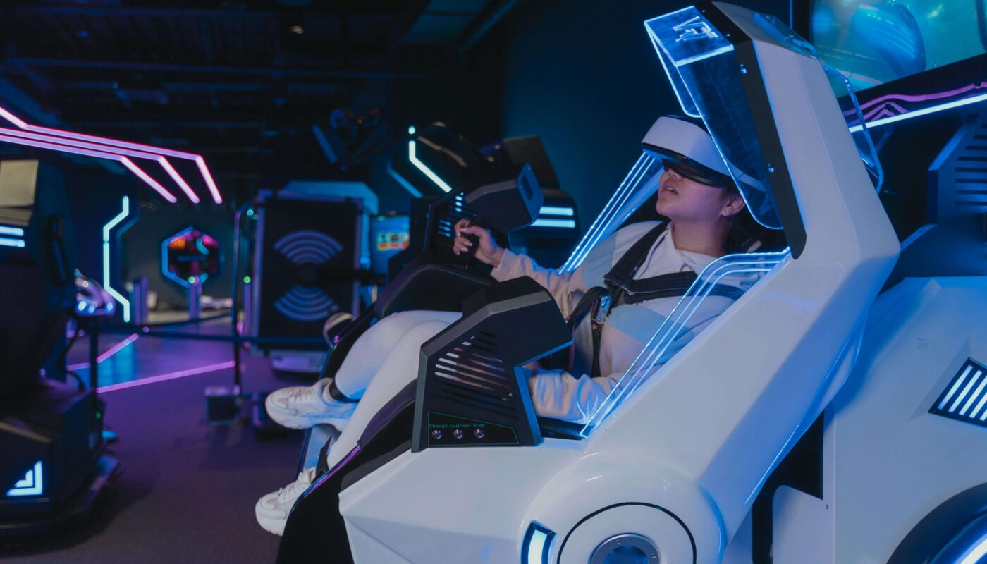 UX designer using AI tools to create engaging gaming interfaces